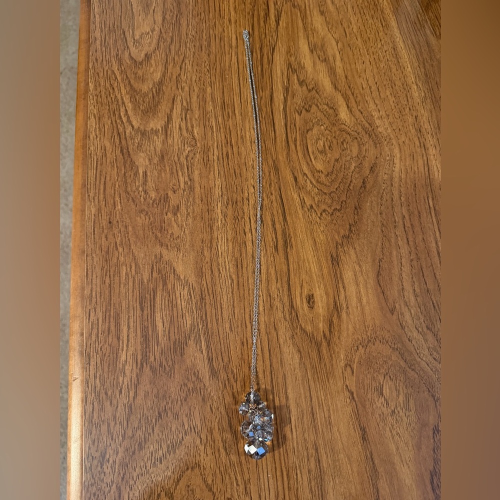 The Limited Silver Necklace with Crystal Accents